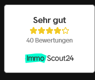 Bewertung sehr gut Immoscout24